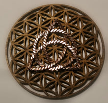 Load image into Gallery viewer, Tensor chain pendant Triqueta