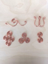 Load image into Gallery viewer, Elementar-Set der Erde | 144 MHz Kupferwirbel | Vollständige Erd- & Selbstheilung