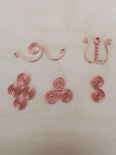 Load image into Gallery viewer, Elementar-Set der Erde | 144 MHz Kupferwirbel | Vollständige Erd- & Selbstheilung