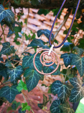 Load image into Gallery viewer, Tensor chain pendant “3 ring”