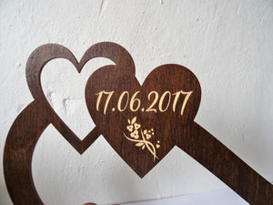Unendlichkeitszeichen Holz / Geldgeschenk zur Hochzeit / Hochzeitsdeko / XXL