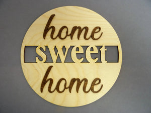 Holzschild home sweet home 03