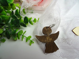 Gastgeschenke Hochzeit und Platzkarte personalisiert Engel